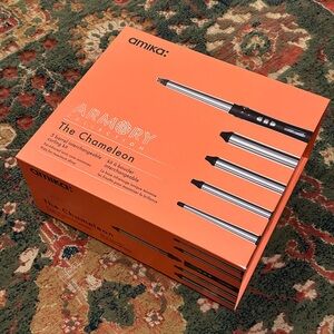 Amika Armory Chameleon Curling Iron Set - Black and Silver